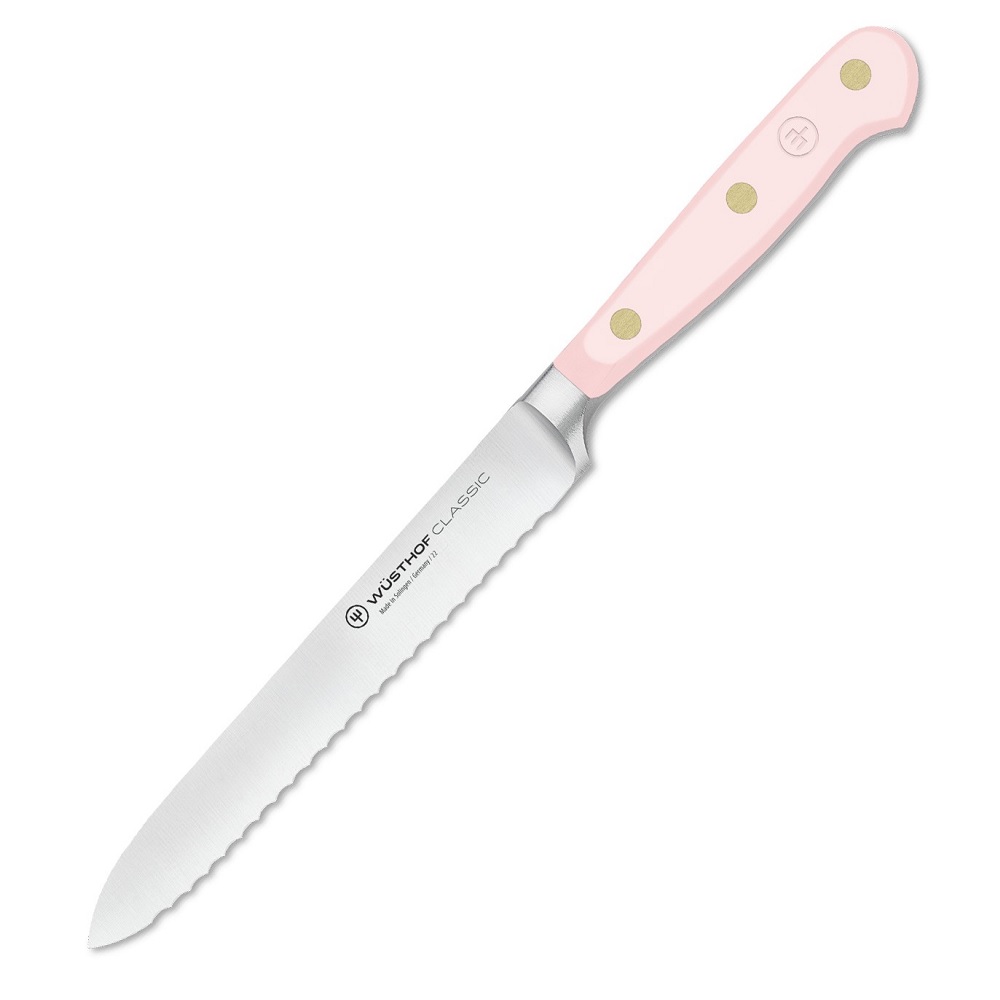 Μαχαίρι Αλλαντικών Πριονωτό 14cm Pink Himalayan Salt Color Classic Wusthof 1061708414 - 