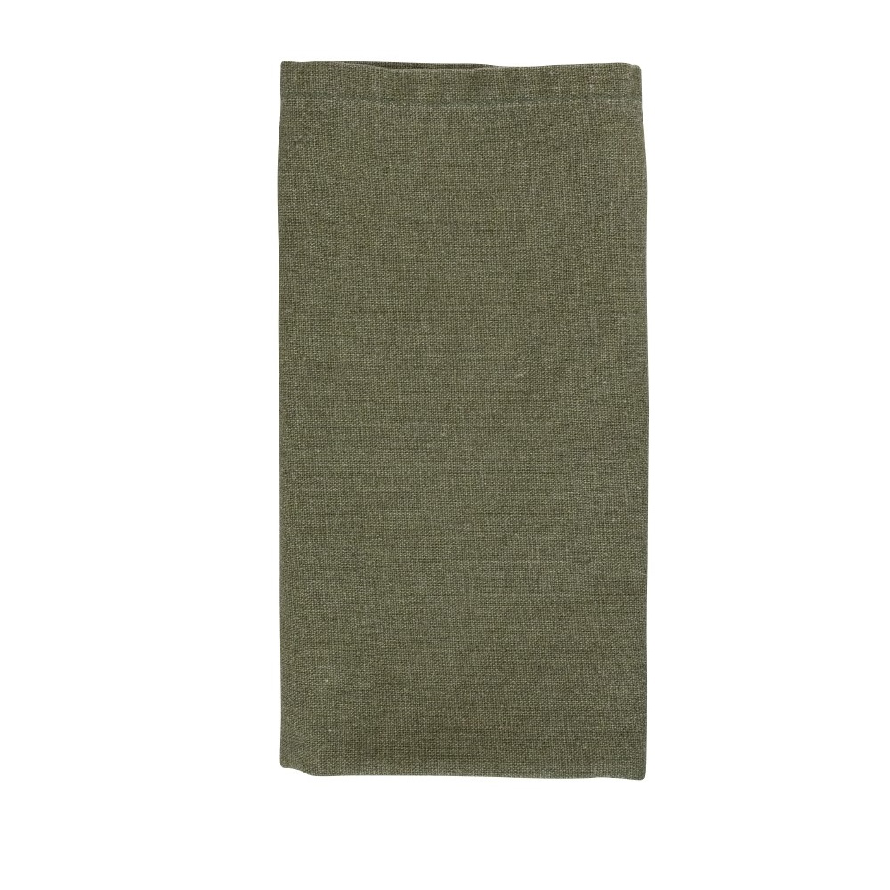 Πετσέτα Φαγητού 45x45cm Wild Clematis Sage Solid Green Kitchen Linen Laura Ashley LA183150 - 