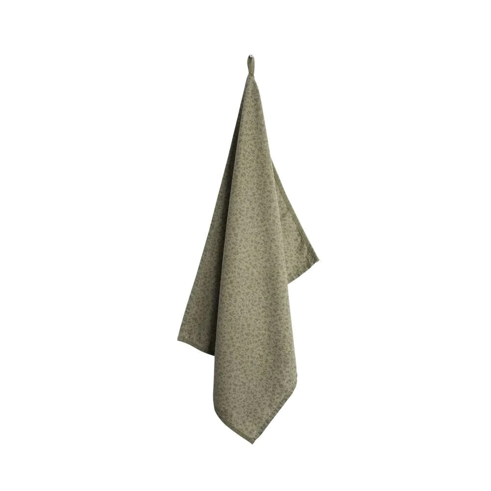 Πετσέτα Τσαγιού 70x50cm Wild Clematis Sage Green Kitchen Linen Laura Ashley LA183151 - 2