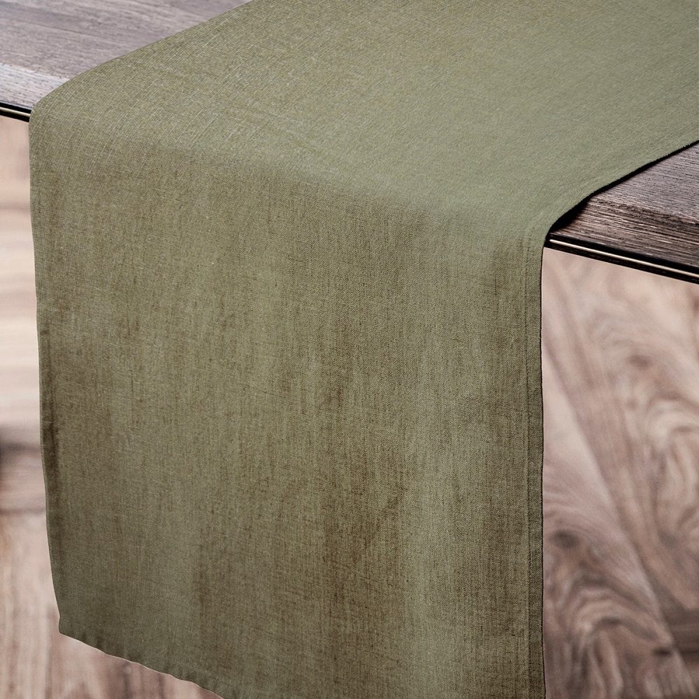 Runner Διπλής Όψης 150x40cm Wild Clematis Sage Green Kitchen Linen Laura Ashley LA183153 - 2