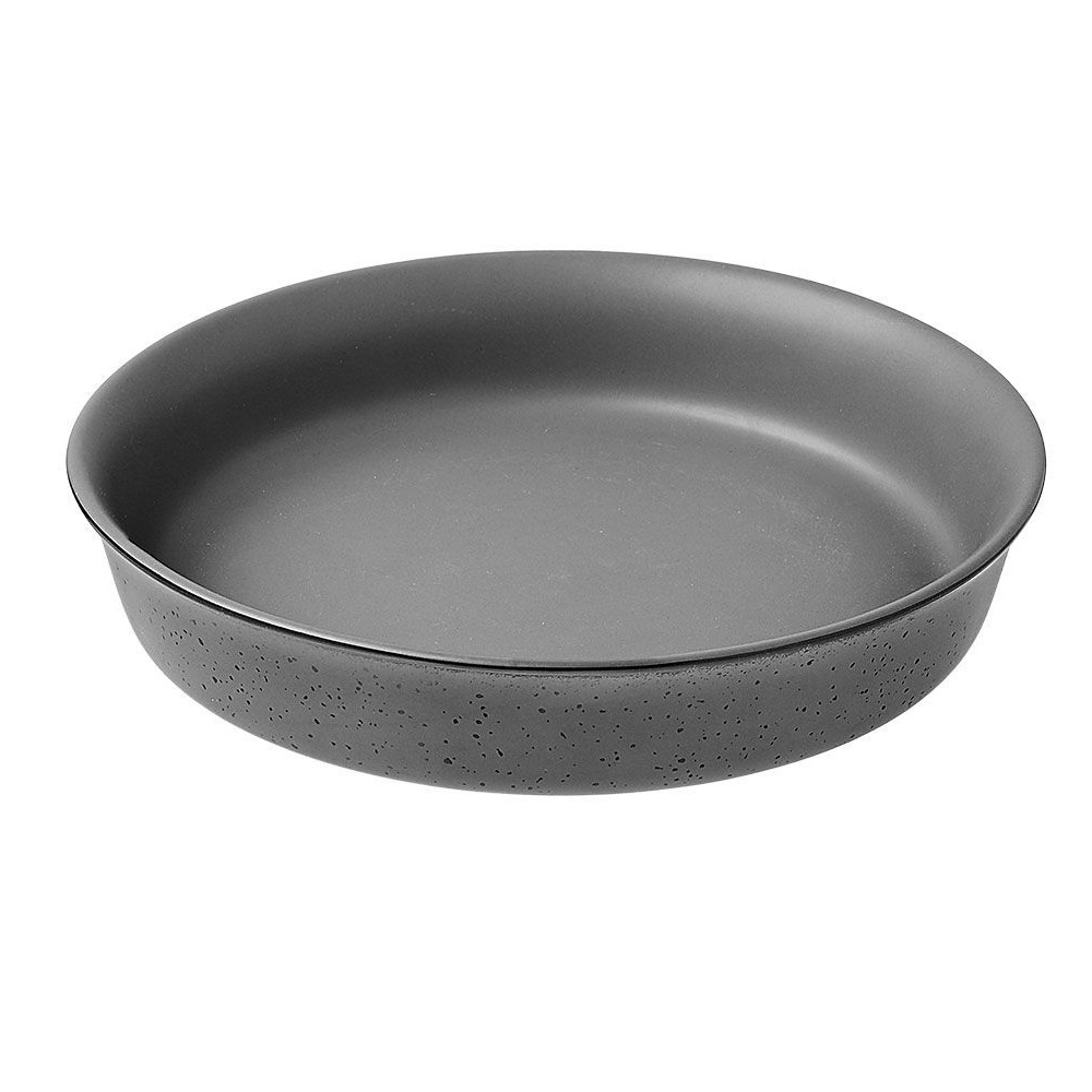 Σαλατιέρα Step Πορσελάνης Φ23cm Grey Terra εstia Home Art 07-16258 - 