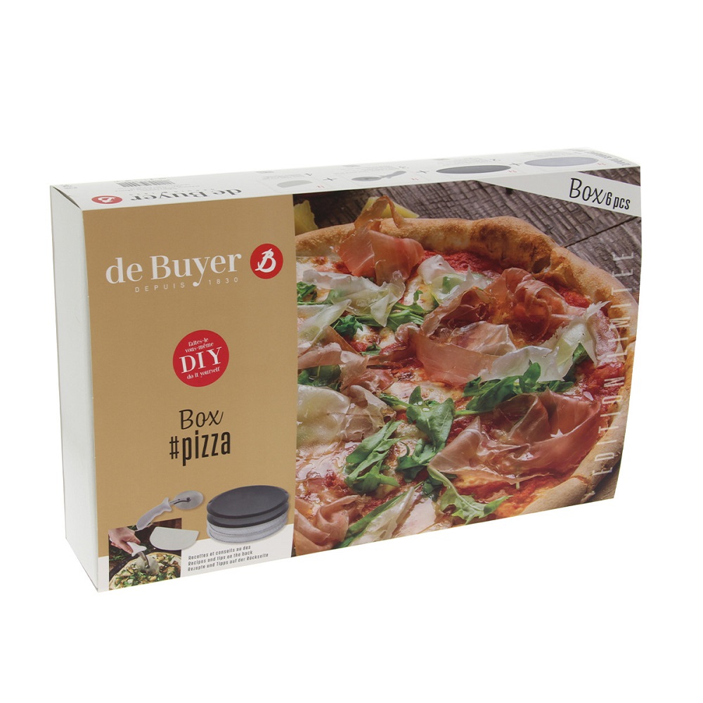 Σετ 6 τμχ Pizza Box Σε Συσκευασία Δώρου De Buyer 4970.00 - 