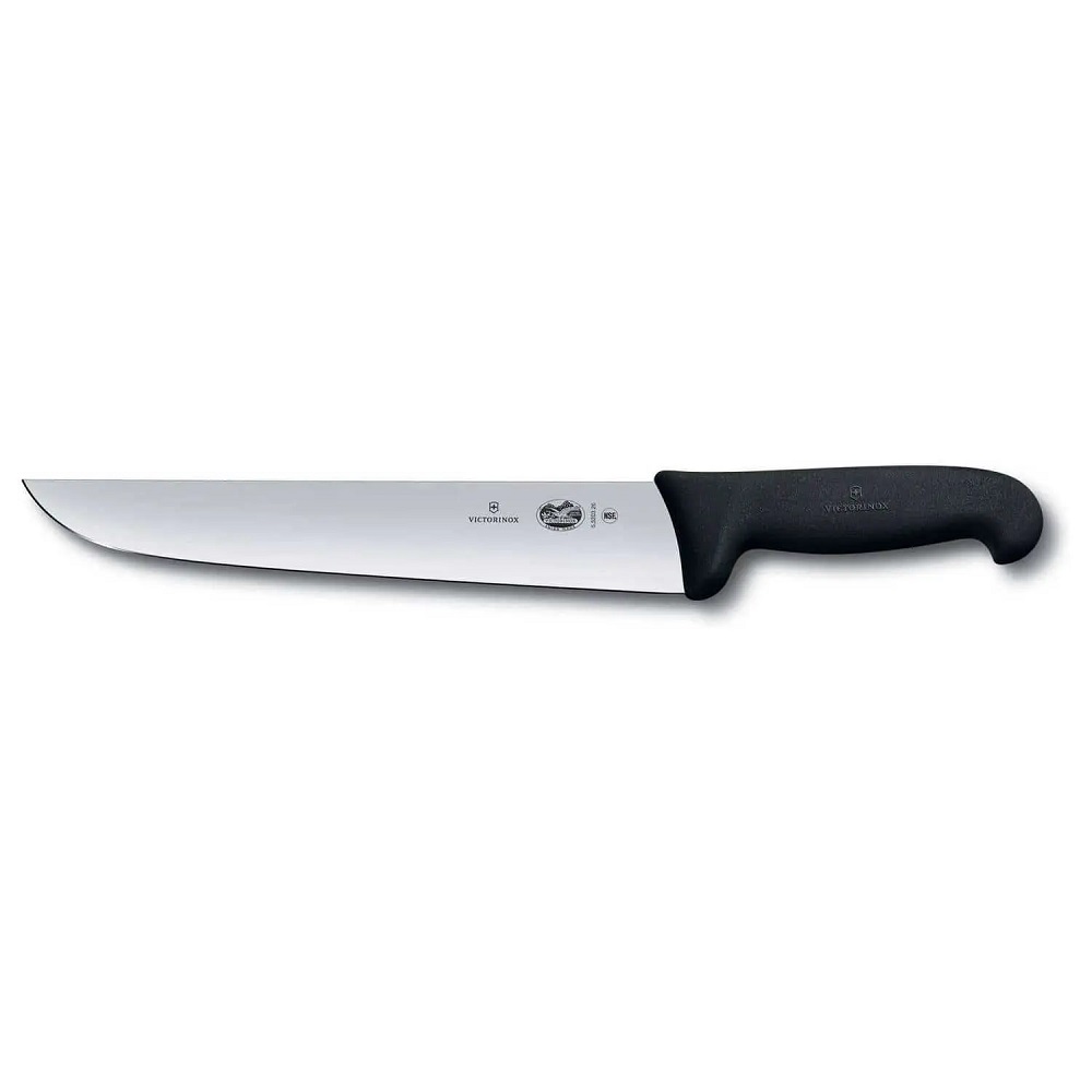 Μαχαίρι Κρέατος 23cm Ανοξείδωτο Μαύρη Λαβή Fibrox Victorinox 5.5203.23 - 