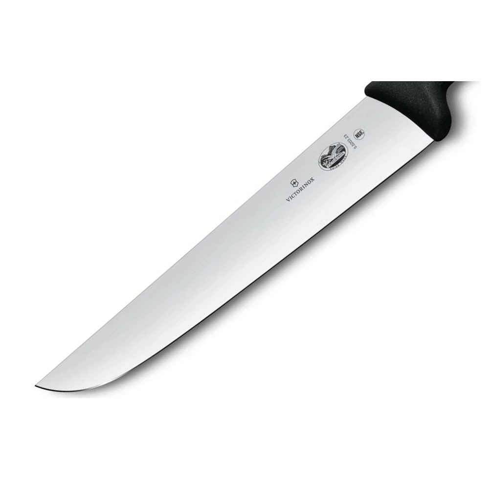 Μαχαίρι Κρέατος 23cm Ανοξείδωτο Μαύρη Λαβή Fibrox Victorinox 5.5203.23 - 2