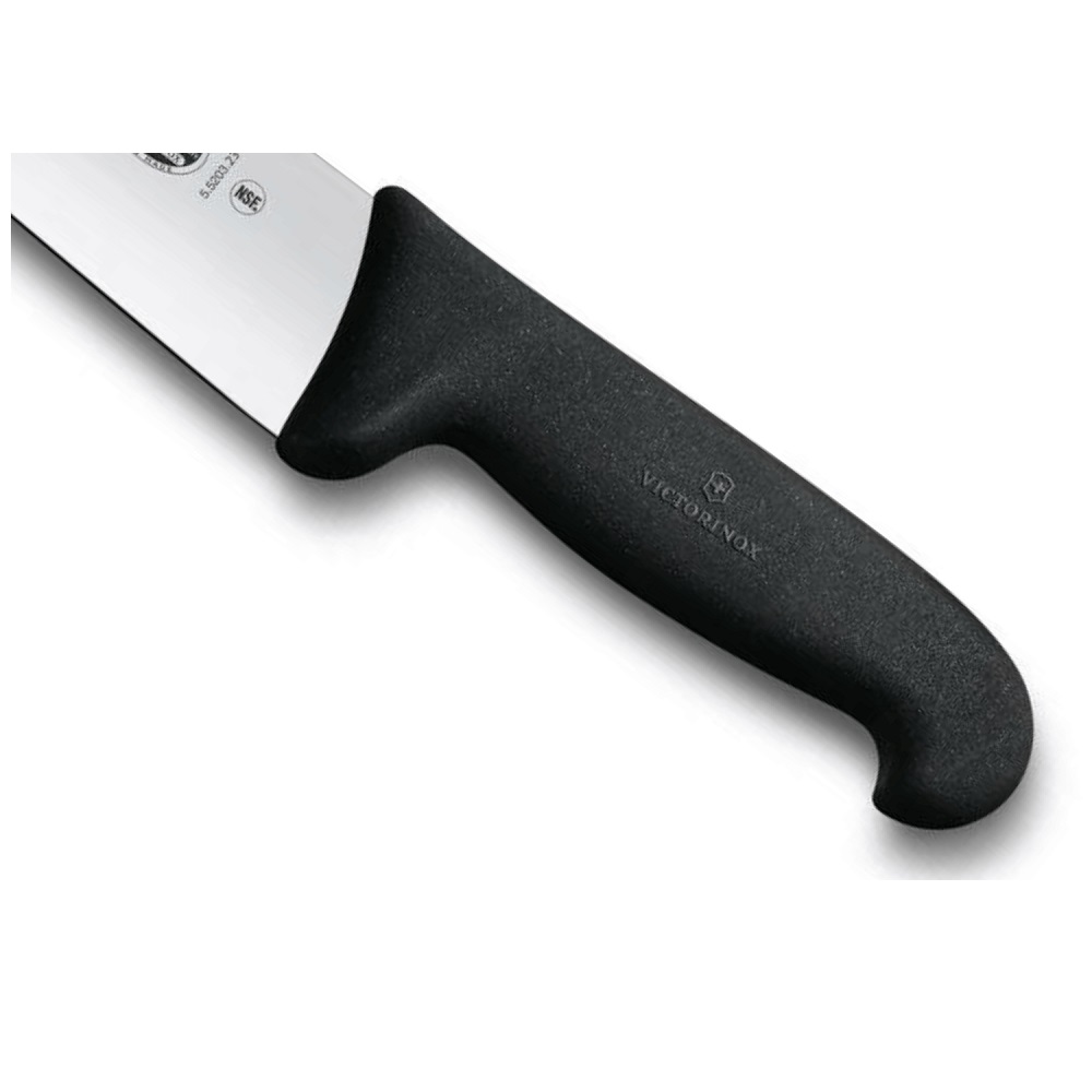 Μαχαίρι Κρέατος 23cm Ανοξείδωτο Μαύρη Λαβή Fibrox Victorinox 5.5203.23 - 3