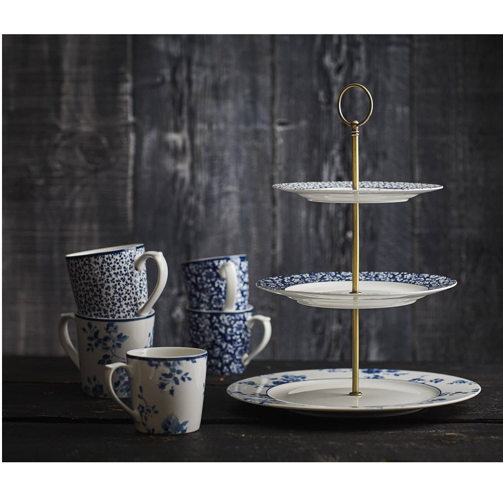 Κούπα Πορσελάνης XL 540ml Λευκή – Μπλε Sweet Allysum Blueprint Laura Ashley LA183197 - 3
