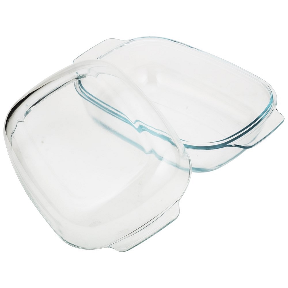 Σκεύος Πυρίμαχο Γυάλινο Οβάλ 5,7Lt 14,3x22,6xH34,5cm Με Καπάκι Arizona Nava 10-143-108 - 3
