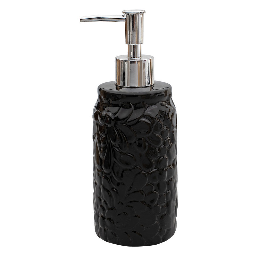 Αντλία Σαπουνιού Dolomite 360ml Μαύρη εstia Home Art 02-11536 - 2