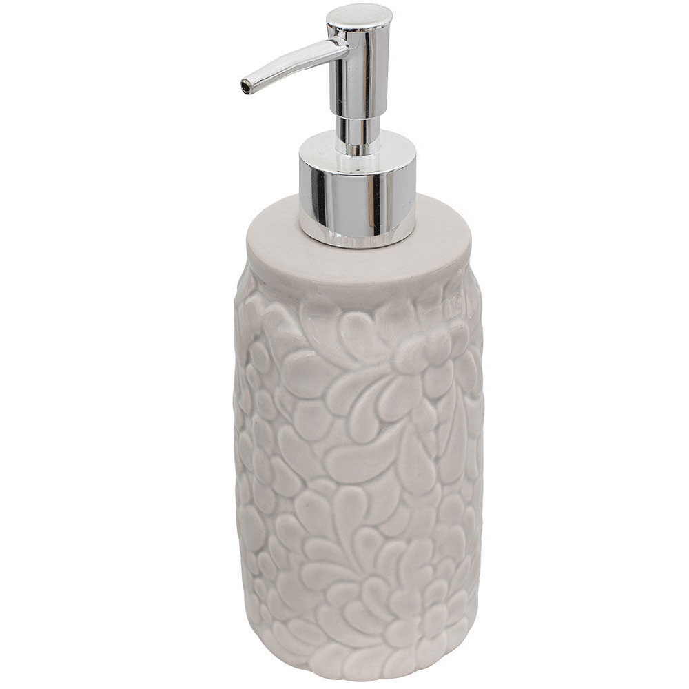 Αντλία Σαπουνιού Δολομίτης Γκρι 360ml εstia Home Art 02-11512 - 