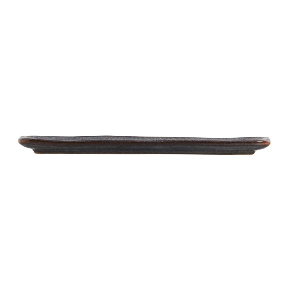 Πιατέλα Πορσελάνη Ορθογώνια ORGANIC TITANIUM 33x13cm No 4451 Porto Brazil 0744451 - 3
