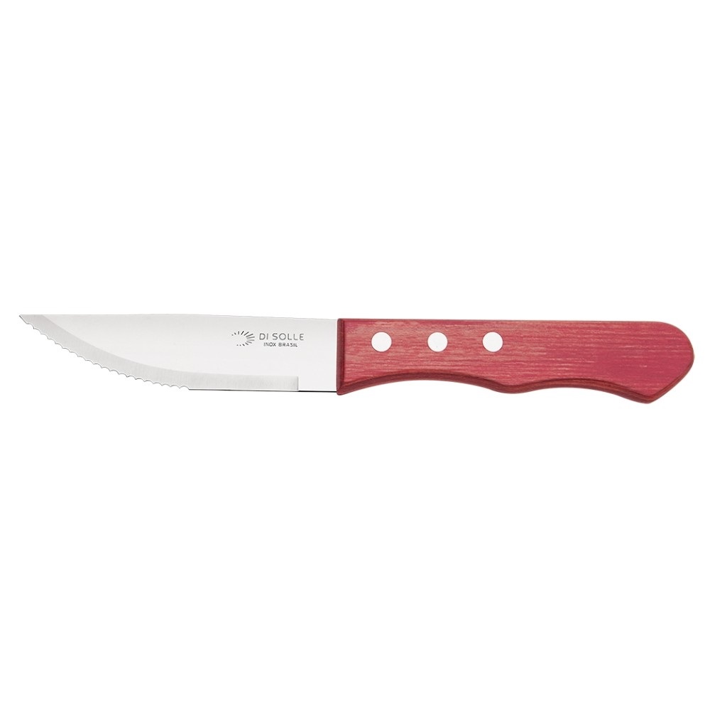 Μαχαίρι Steak Jumbo Οδοντωτό 11,8cm Με Ξύλινη Λαβή Sollewood (3 Τεμάχια) GTSA 44-0806 - 2