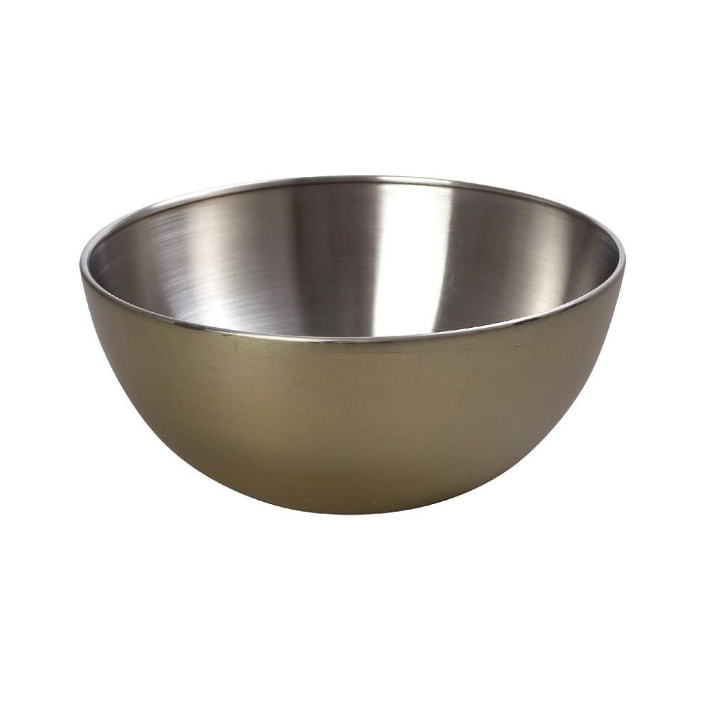 Μπολ Ανοξείδωτο 6Lt Φ28,5xH15cm Χρυσό Ματ Espiel RAP129