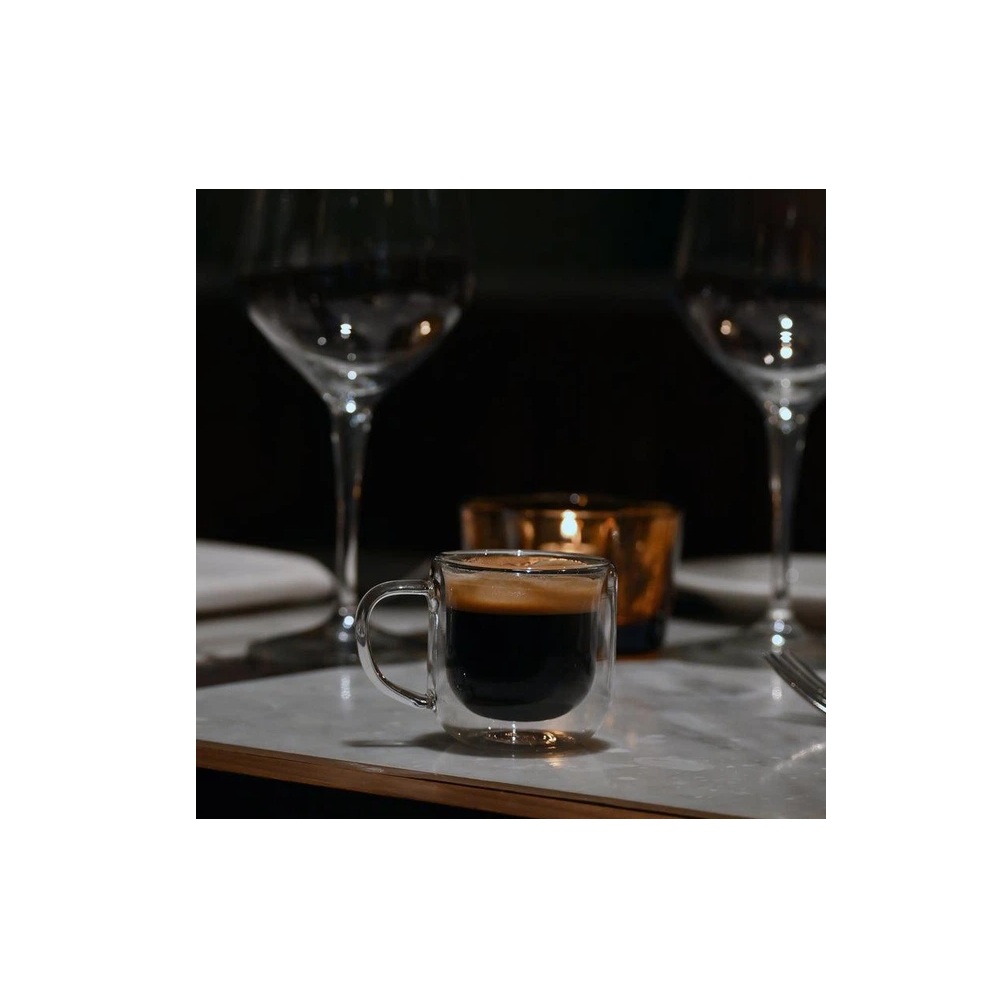 Κούπα Espresso Διπλού Τοιχώματος Γυαλί 8.5cl Σετ 2 Τμχ Sublime Thermic Luigi Bormioli 08.01039 - 2