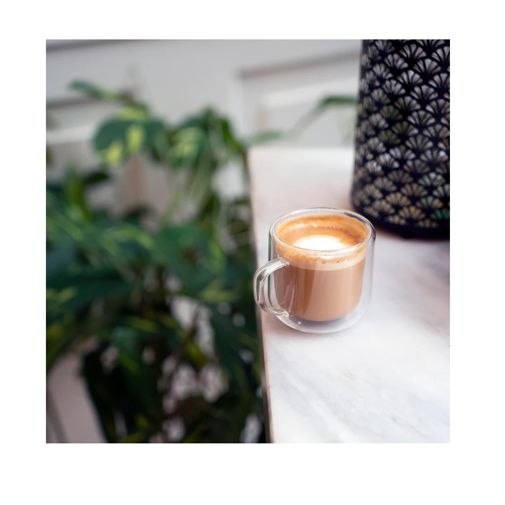 Κούπα Διπλού Τοιχώματος Γυαλί 35cl Σετ 2 Τμχ Sublime Thermic Luigi Bormioli 08.01037 - 3