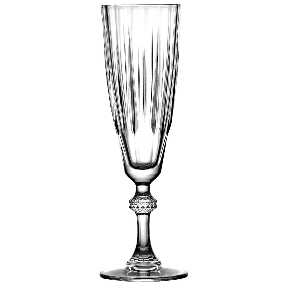 Ποτήρι Γυάλινο Σαμπάνιας Diamond 170ml - Υψος 20.6cm | Κομψός και Κλασικός Σχεδιασμός Diamond Pasabahce SP440069 - 1