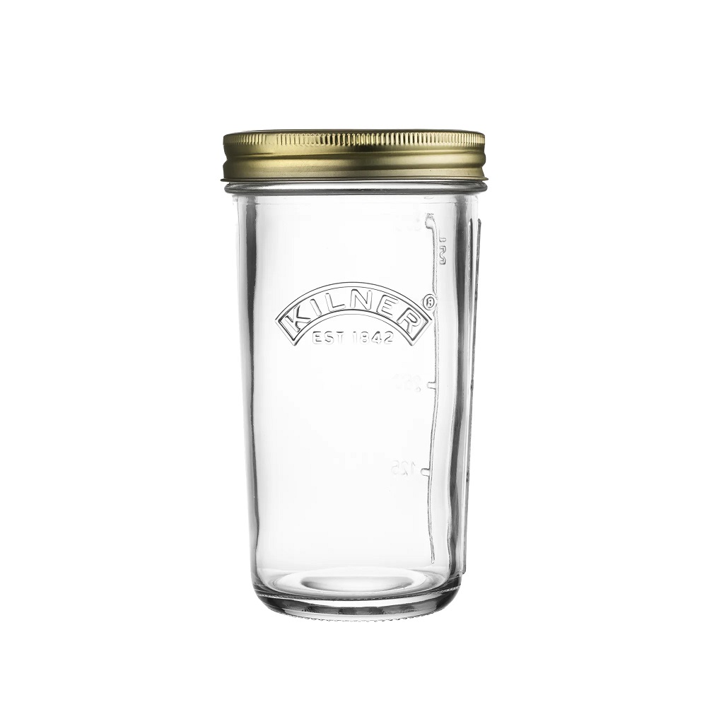 Βάζο Αποθήκευσης Πλατύ Στόμιο Με Καπάκι 500ml Ø9xH16,5cm Γυάλινο Kilner 0025.888 - 