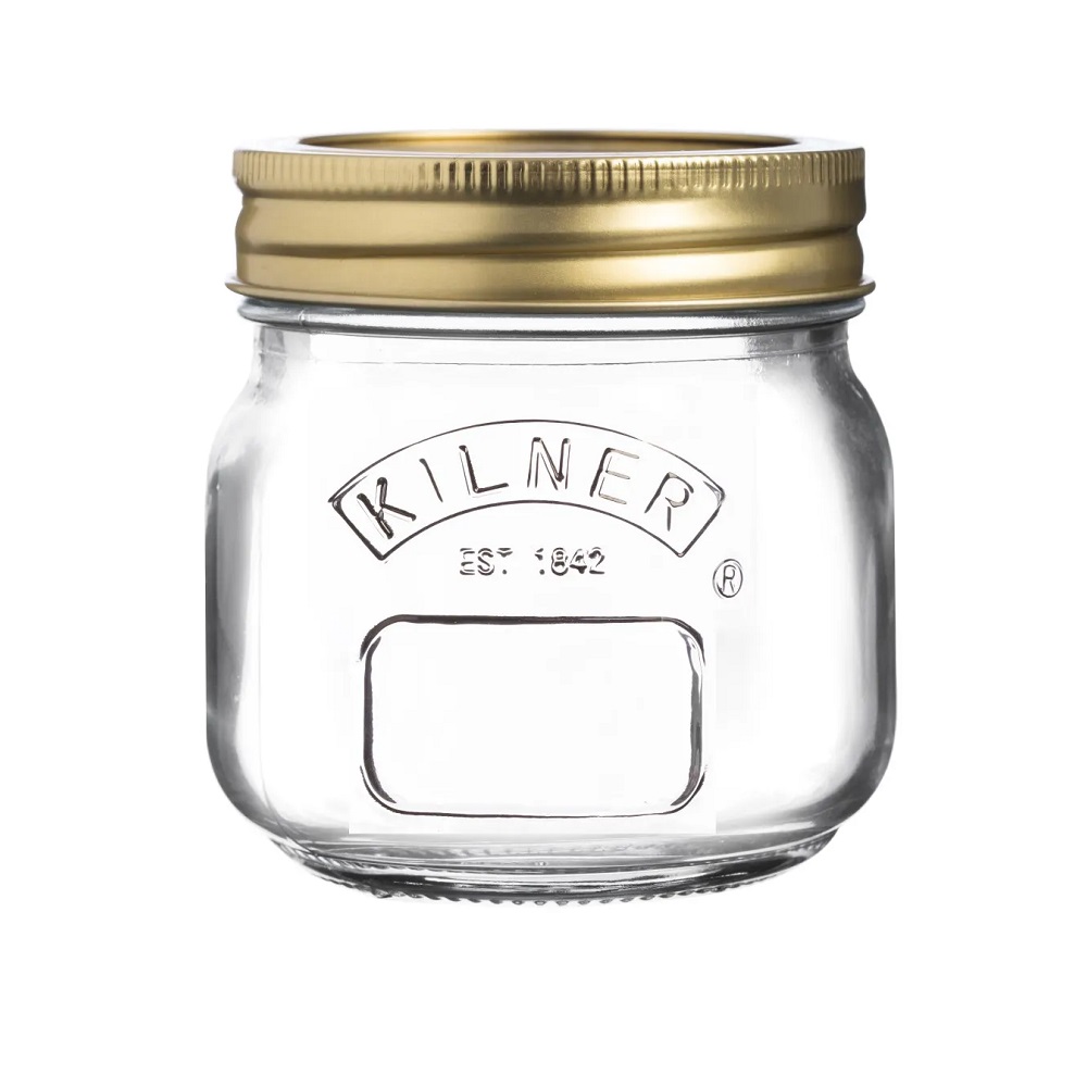 Βάζο Διατήρησης Με Καπάκι 250ml Ø8xH8cm Γυάλινο Kilner 0025.402 - 