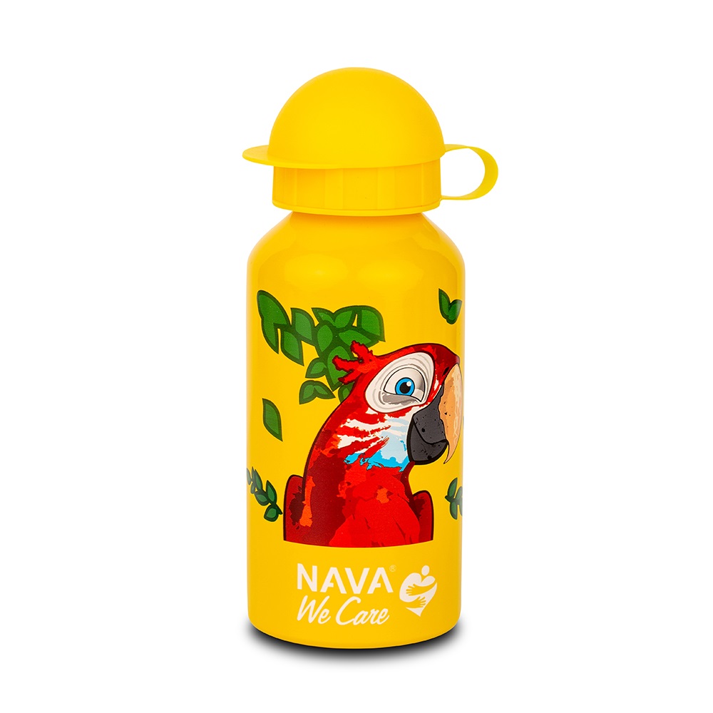 Μπουκάλι Αλουμινίου 400ml Κίτρινο Φ6,5xH16,5cm We Care Nava 10-125-013 - 1