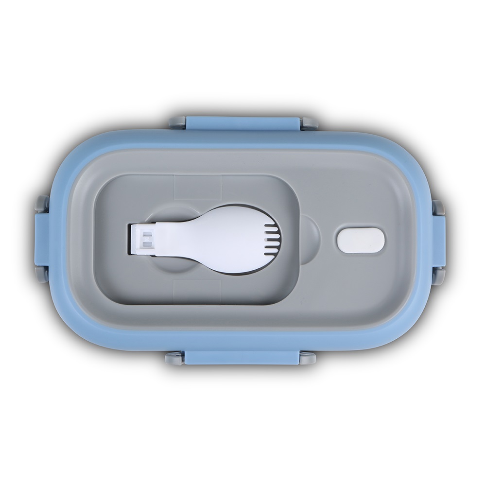 Φαγητοδοχείο Ορθογώνιο Ανοξείδωτο 800ml Μπλε 21,5x13,5xH7cm We Care Nava 10-262-006 - 3