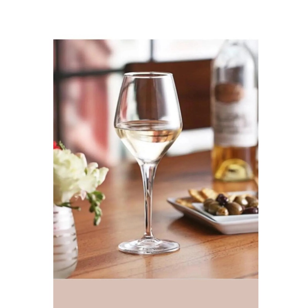 Ποτήρι Γυάλινο Κρασιού 380ml - Κομψός Σχεδιασμός για Λευκό & Κόκκινο Κρασί Dream Pasabahce SP44581 - 2