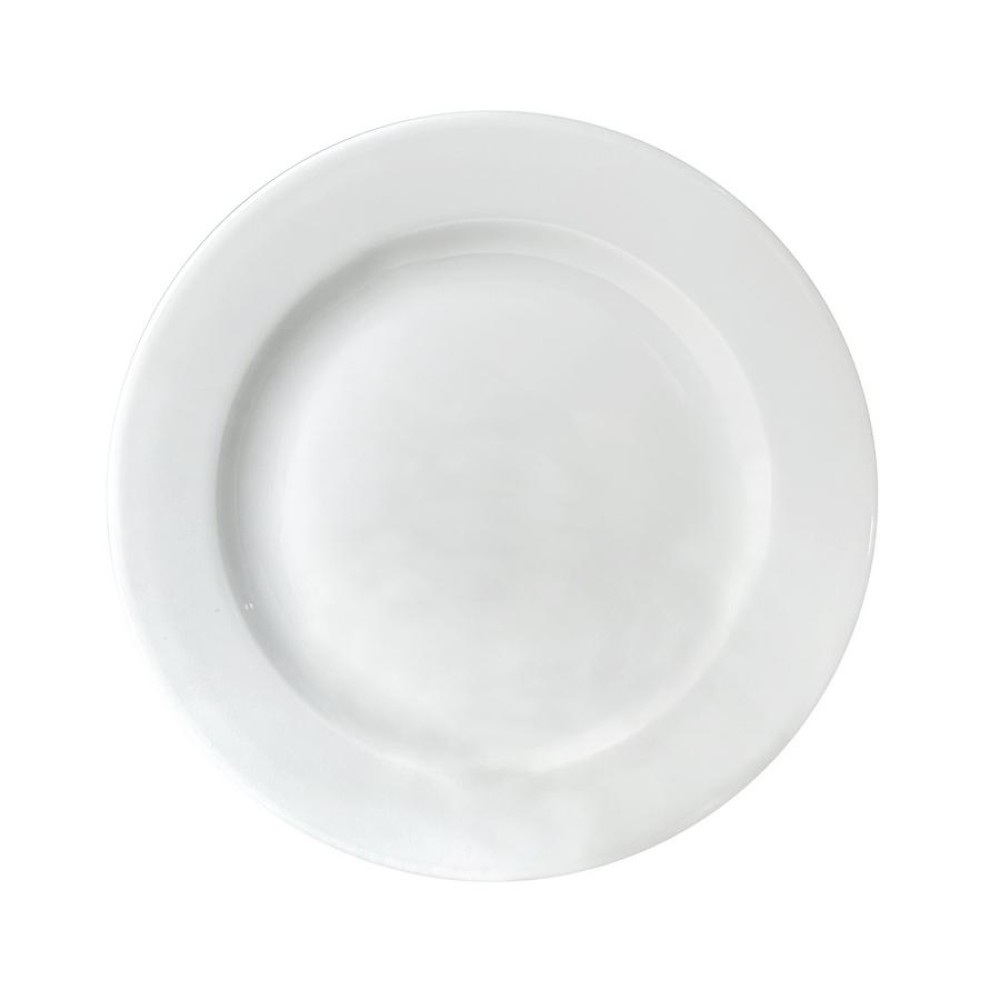 Πιάτο Ρηχό Πορσελάνης Λευκό Wide Rim Φ27,1x2,6 cm Oriana Ferelli XG003HW027 - 