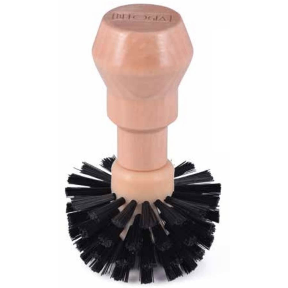 Βούρτσα Καθαρισμού Κλείστρου Καφέ Ξύλινη Λαβή Πλαστική Τρίχα Ø58mm Belogia BFCB453001 - 