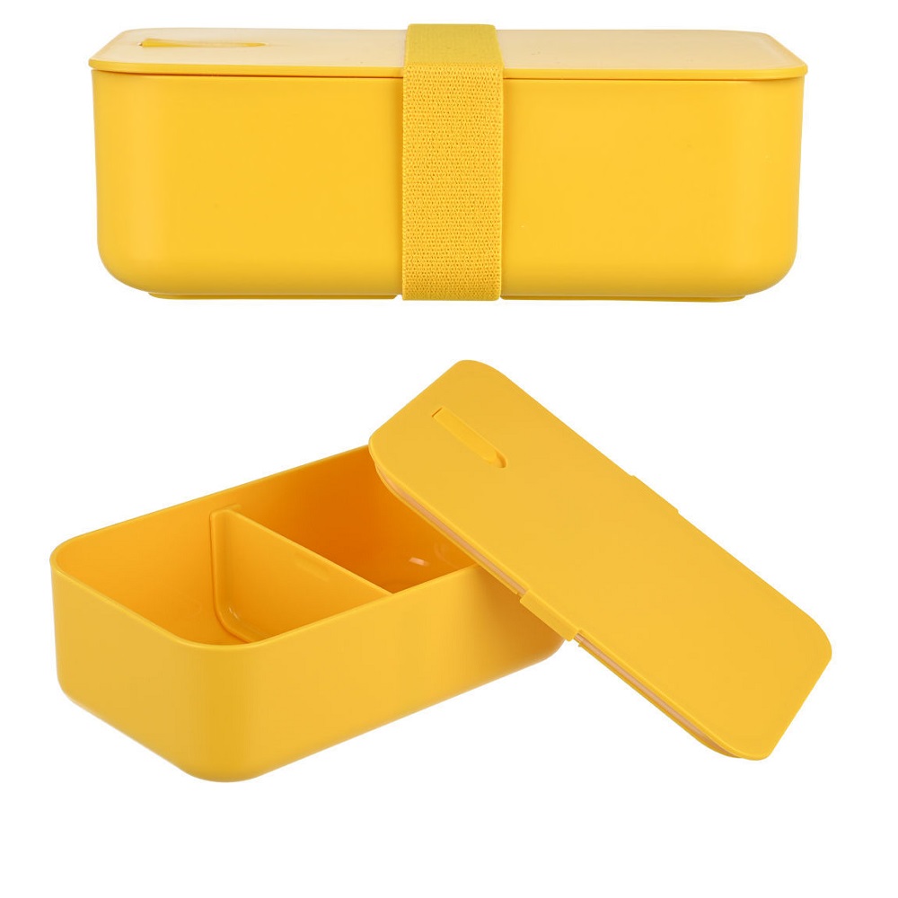 Φαγητοδοχείο Πλαστικό 1Lt Pineapple Yellow Save The Aegean εstia Home Art 01-19389 - 2