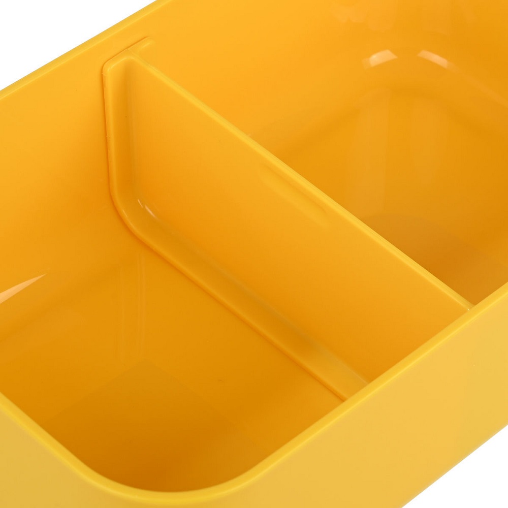 Φαγητοδοχείο Πλαστικό 1Lt Pineapple Yellow Save The Aegean εstia Home Art 01-19389 - 5