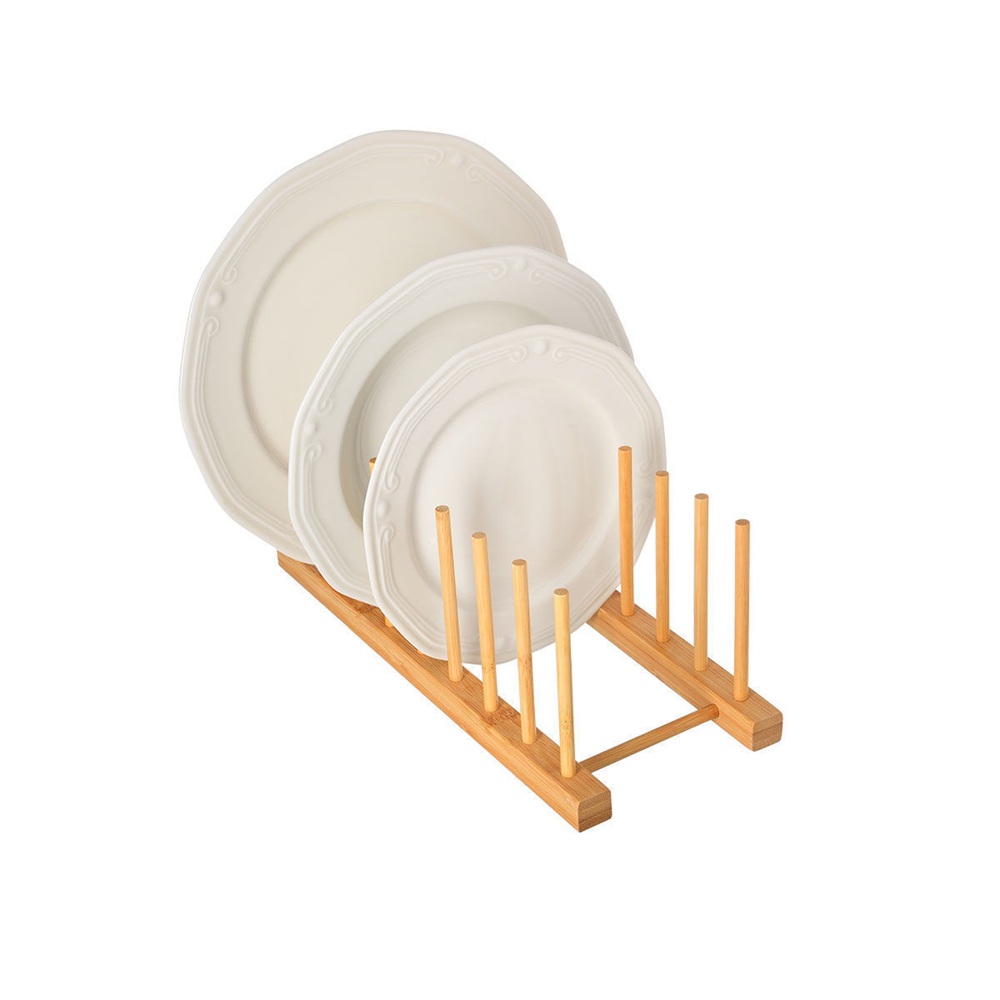 Πιατοθήκη Ντουλαπιού Bamboo 34x14,1x12,2cm Bamboo Essentials Estia 01-17279 - 2