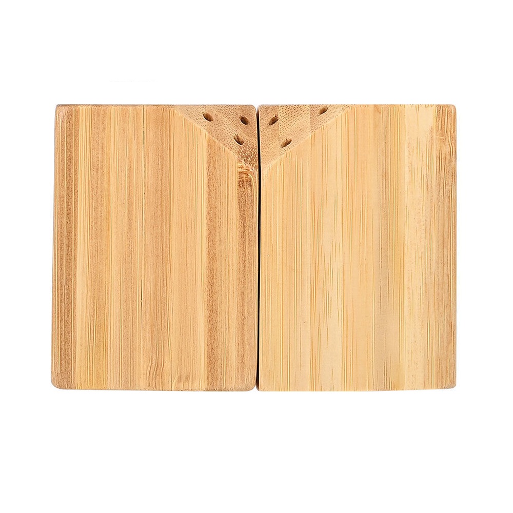 Δοχείο Με Μαγνήτη Σετ Για Αλάτι & Πιπέρι 10x5xH7cm Bamboo Essentials εstia Home Art 01-19730 - 2