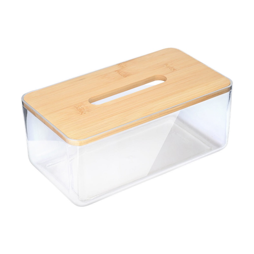 Θήκη Για Χαρτομάντηλα 23x13xH10cm Πλαστικό-Bamboo Essentials εstia Home Art 02-17682 - 