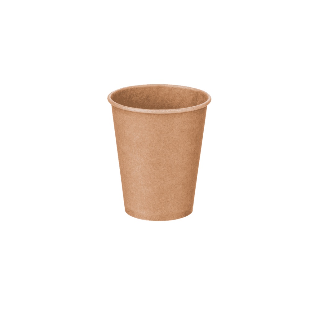 Ποτήρι Χάρτινο Craft Μονότοιχο 250ml Ø80mm SP-8 Tefaco 116832 (50 Τεμάχια) - 