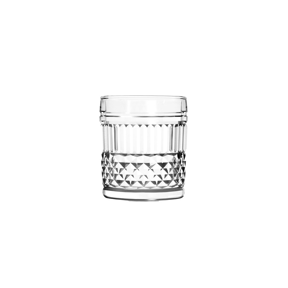 Ποτήρι Γυάλινο Whisky 245ml Φ7,7xH8,6cm Diamond Uniglass 33510 - 