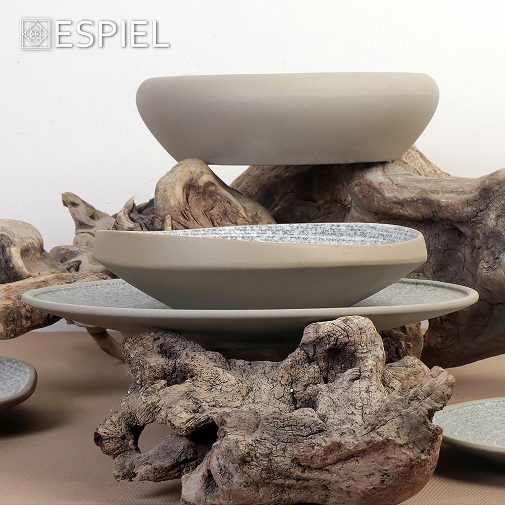 Πιάτο Stoneware Βαθύ 21,5x22xH6cm Corsica Espiel VRA104 - 3