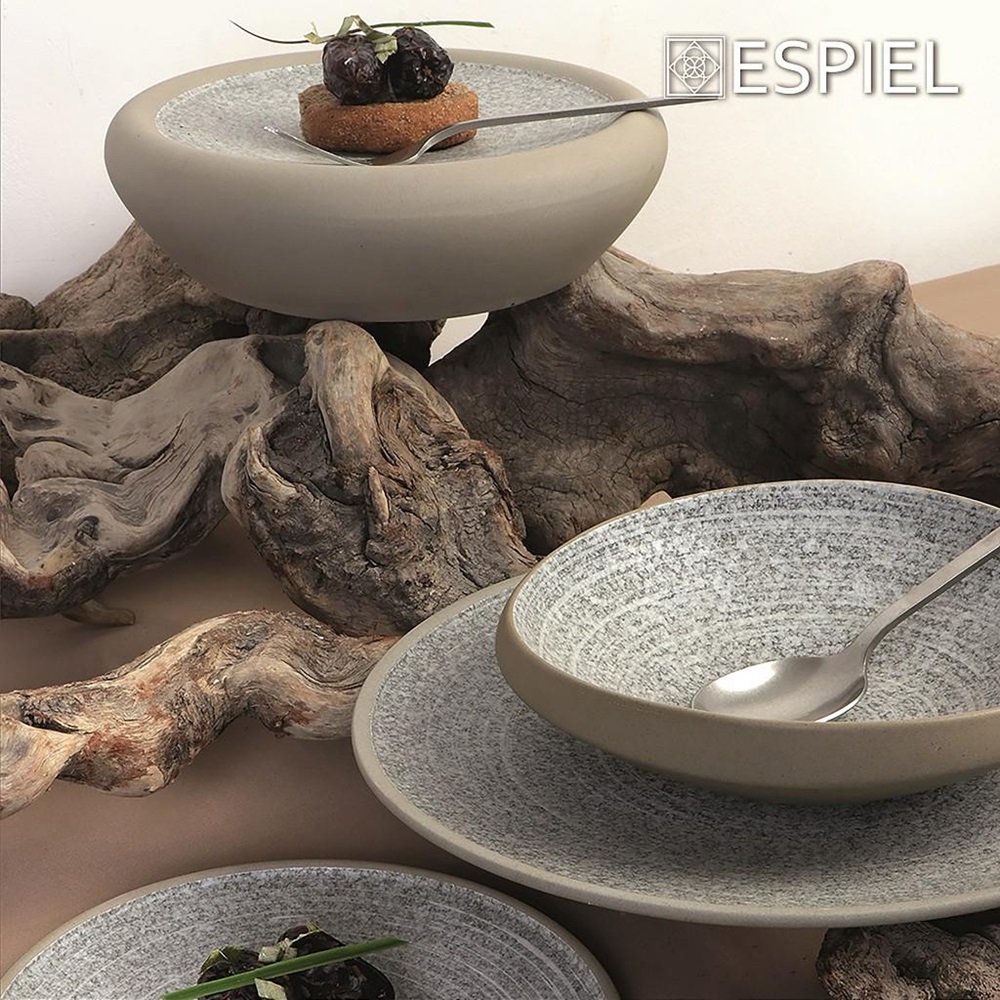 Πιάτο Stoneware Βαθύ 21,5x22xH6cm Corsica Espiel VRA104 - 5