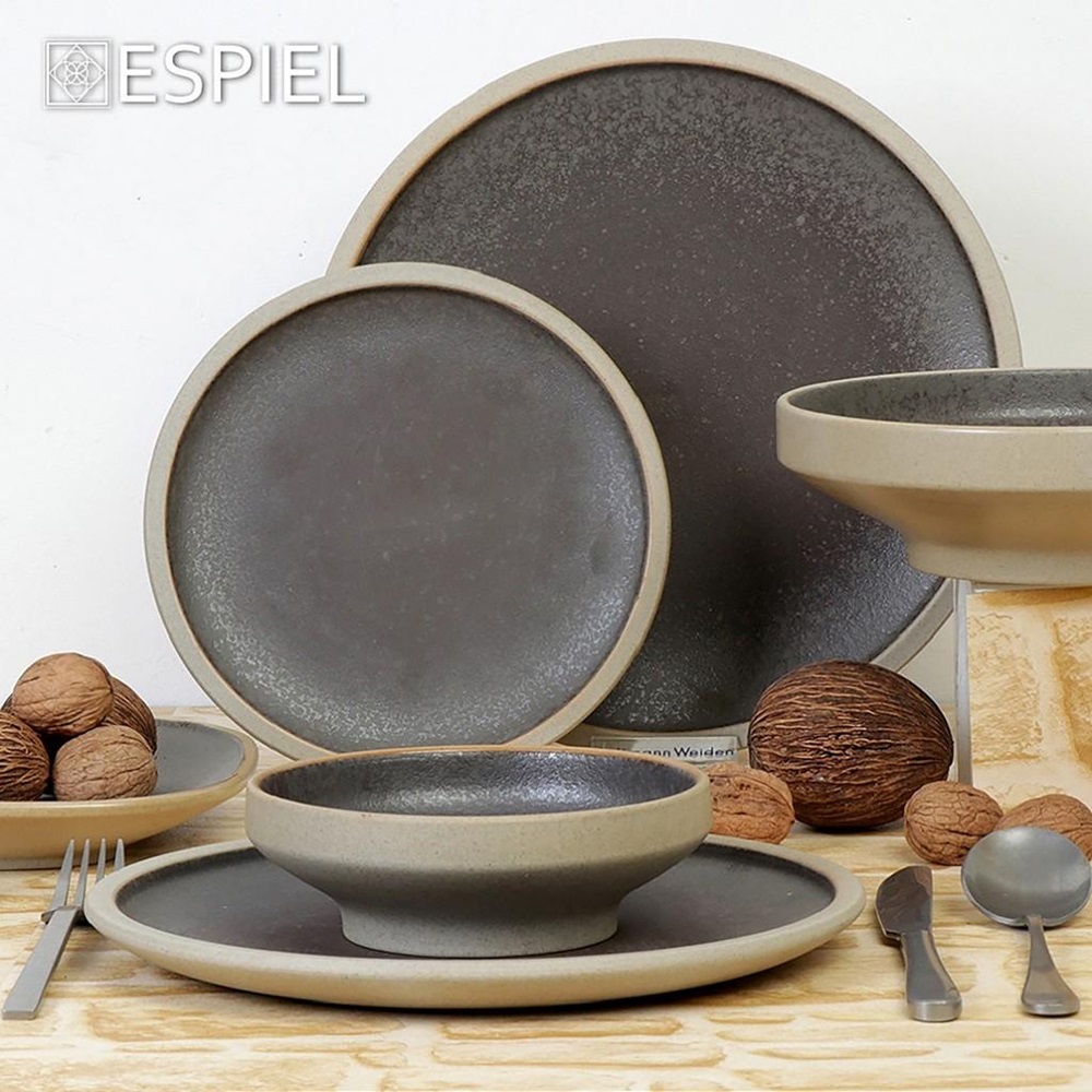 Πιατέλα Πορσελάνης Ορθογώνια 33,5x23xH2,6cm Karma Espiel VRA112 - 4
