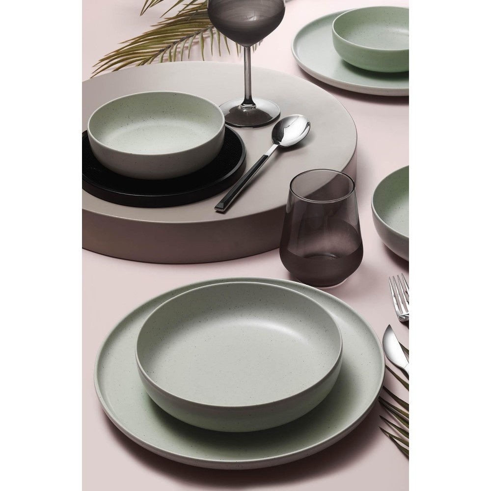 Πιάτο Βαθύ Πορσελάνης Πράσινο Φ20cm Moderna Matte Mint Kutahya Porselen KX20CK720162 - 3
