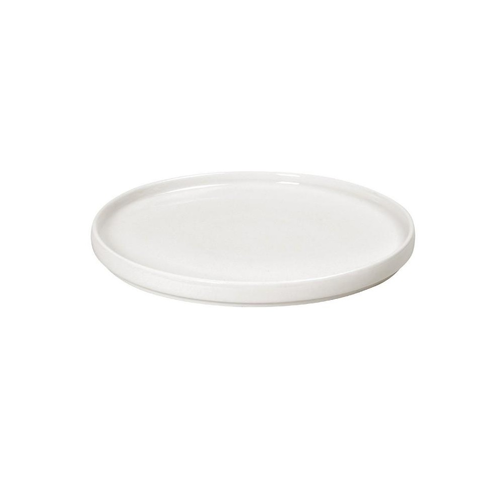 Πιάτο Πορσελάνης Ρηχό Step Φ21xH2cm Ivory Monaco Espiel FUK112 - 