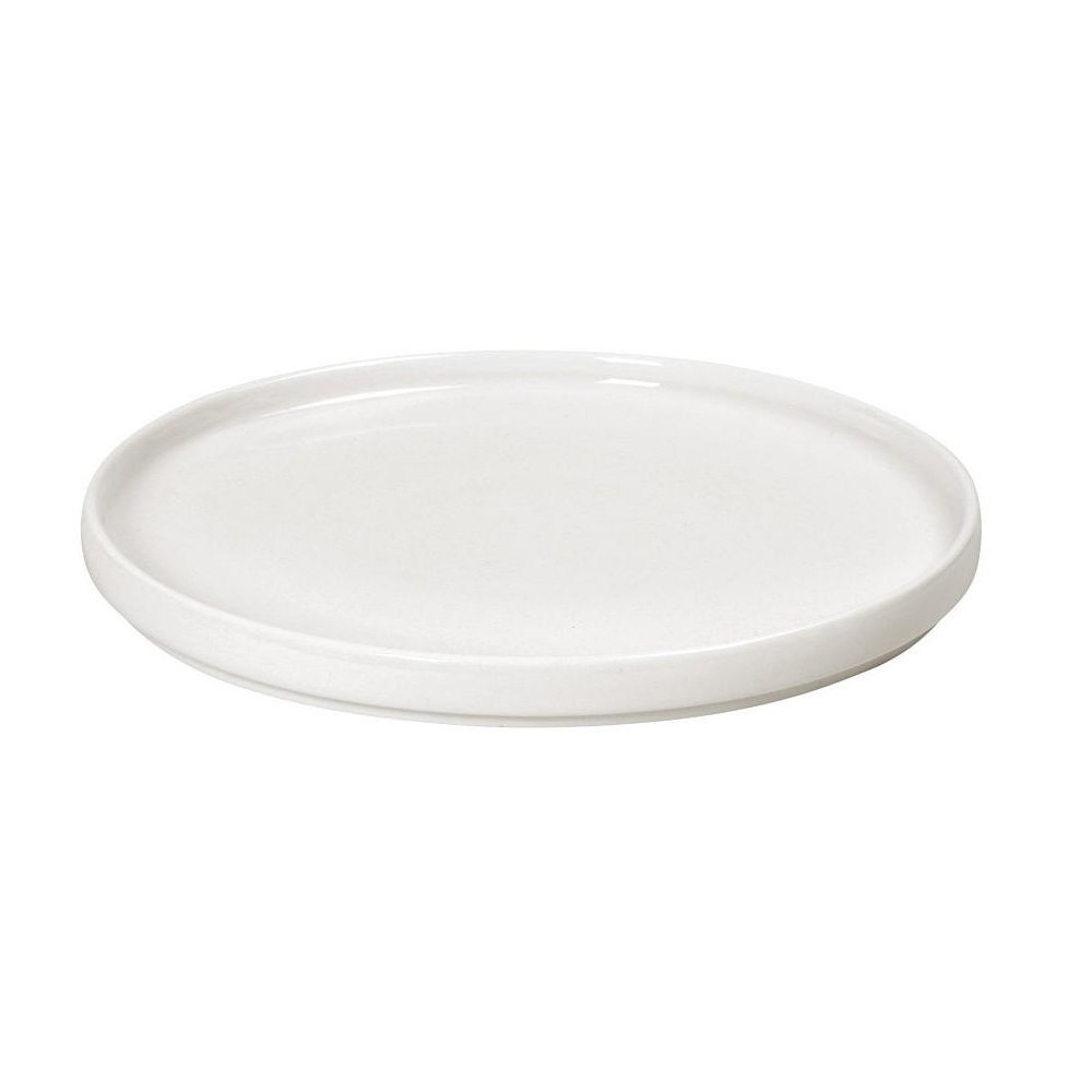 Πιάτο Πορσελάνης Ρηχό Step Φ26xH2cm Ivory Monaco Espiel FUK114 - 
