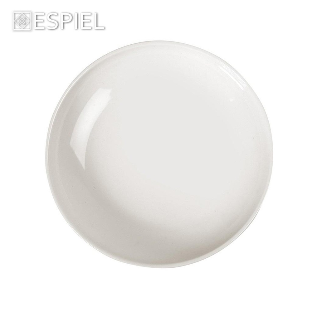 Πιάτο Πορσελάνης Βαθύ Φ22,8xH4,5cm Ivory Monaco Espiel FUK116 - 5