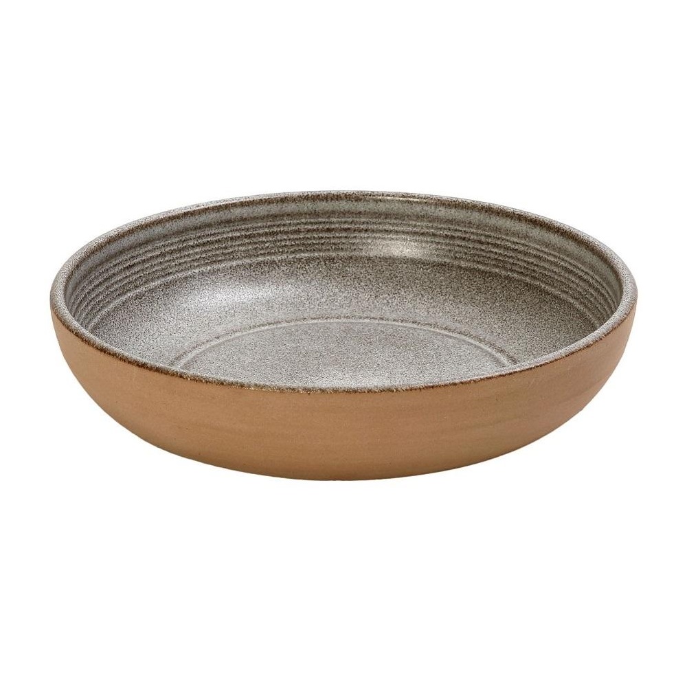 Πιάτο Stoneware Βαθύ Φ20,7xH4,5cm Light Grey Calabria Espiel REP103 - 