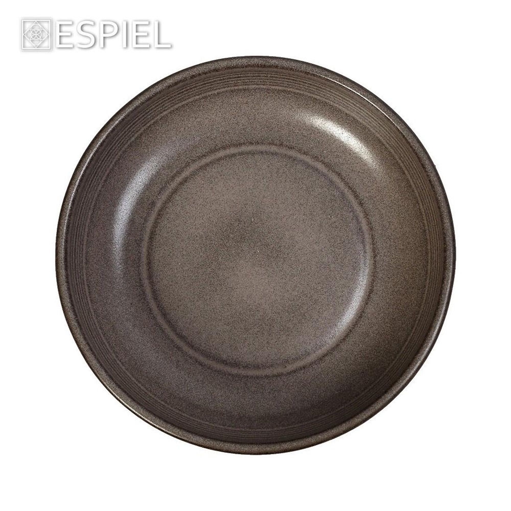 Πιάτο Stoneware Βαθύ Φ20,7xH4,5cm Beige Calabria Espiel REP110 - 5
