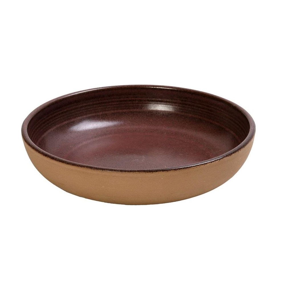 Πιάτο Stoneware Βαθύ Φ20,7xH4,5cm Pink Calabria Espiel REP117 - 