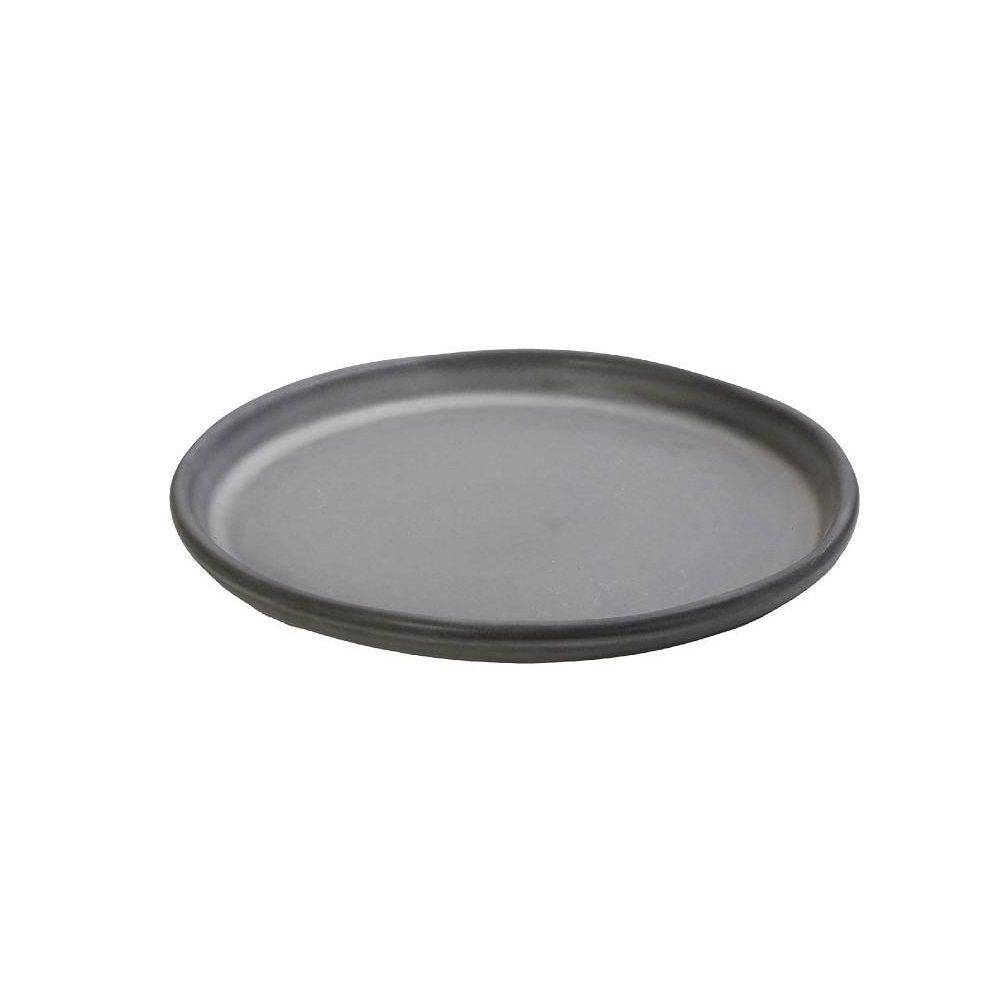 Πιάτο Stoneware Ρηχό Φ20xH2,6cm Σκούρο Γκρι Canyon Espiel GMT404 - 
