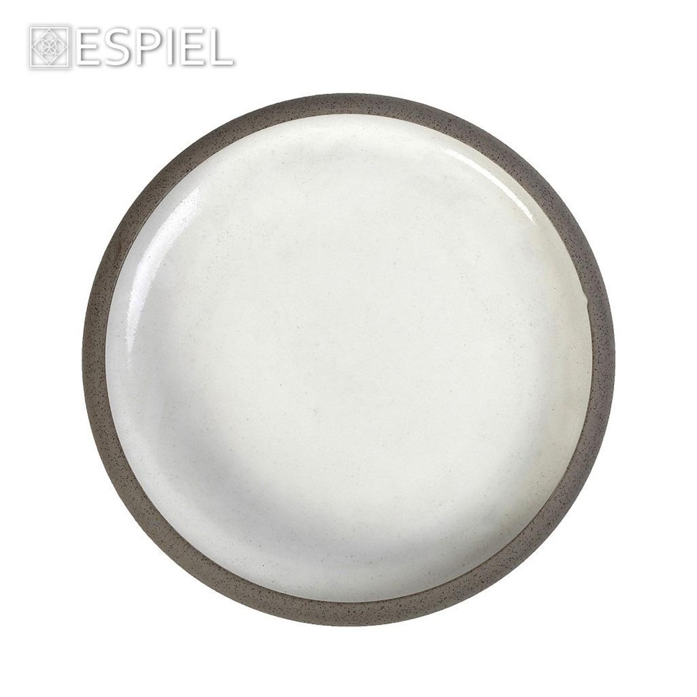 Πιάτο Stoneware Ρηχό Φ20,3xH5cm Sandy White Espiel GMT416 - 3