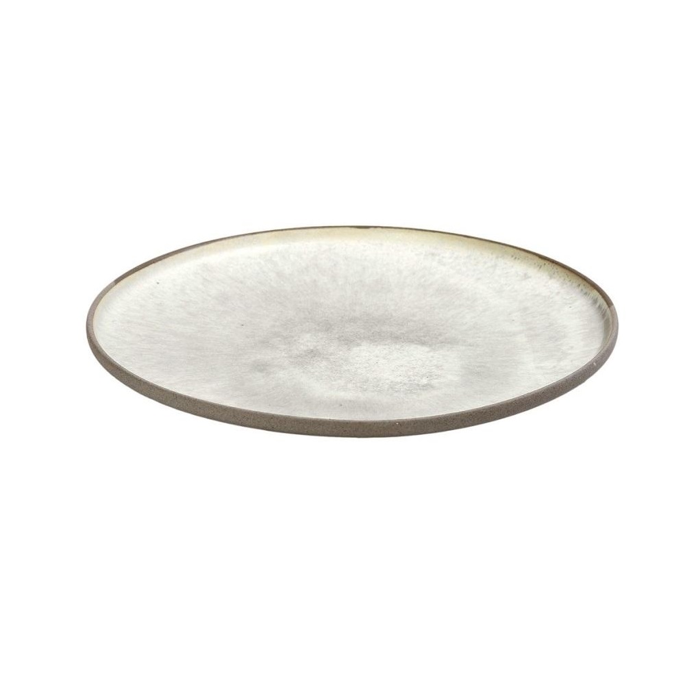 Πιάτο Stoneware Ρηχό Step Φ20,5xH2,5cm Spirit Espiel NIC701 - 1
