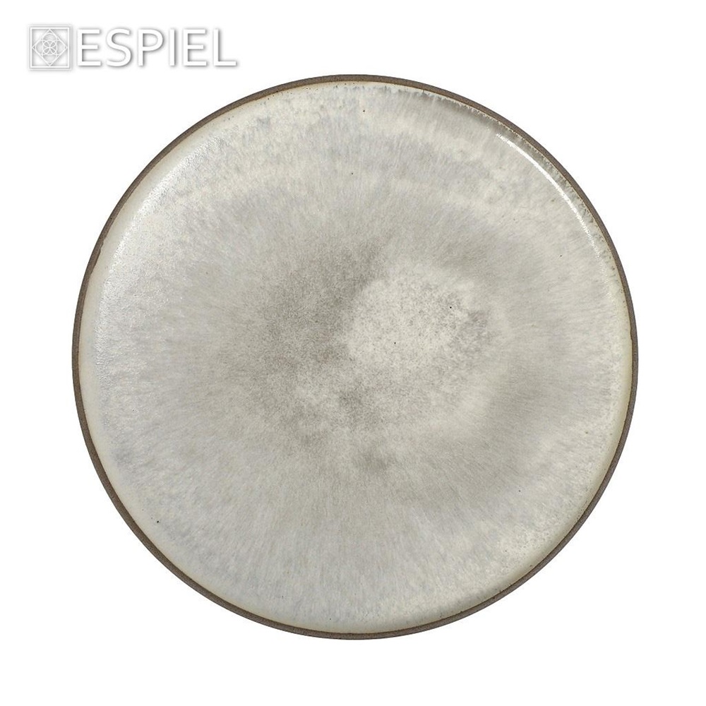 Πιάτο Stoneware Ρηχό Step Φ20,5xH2,5cm Spirit Espiel NIC701 - 5