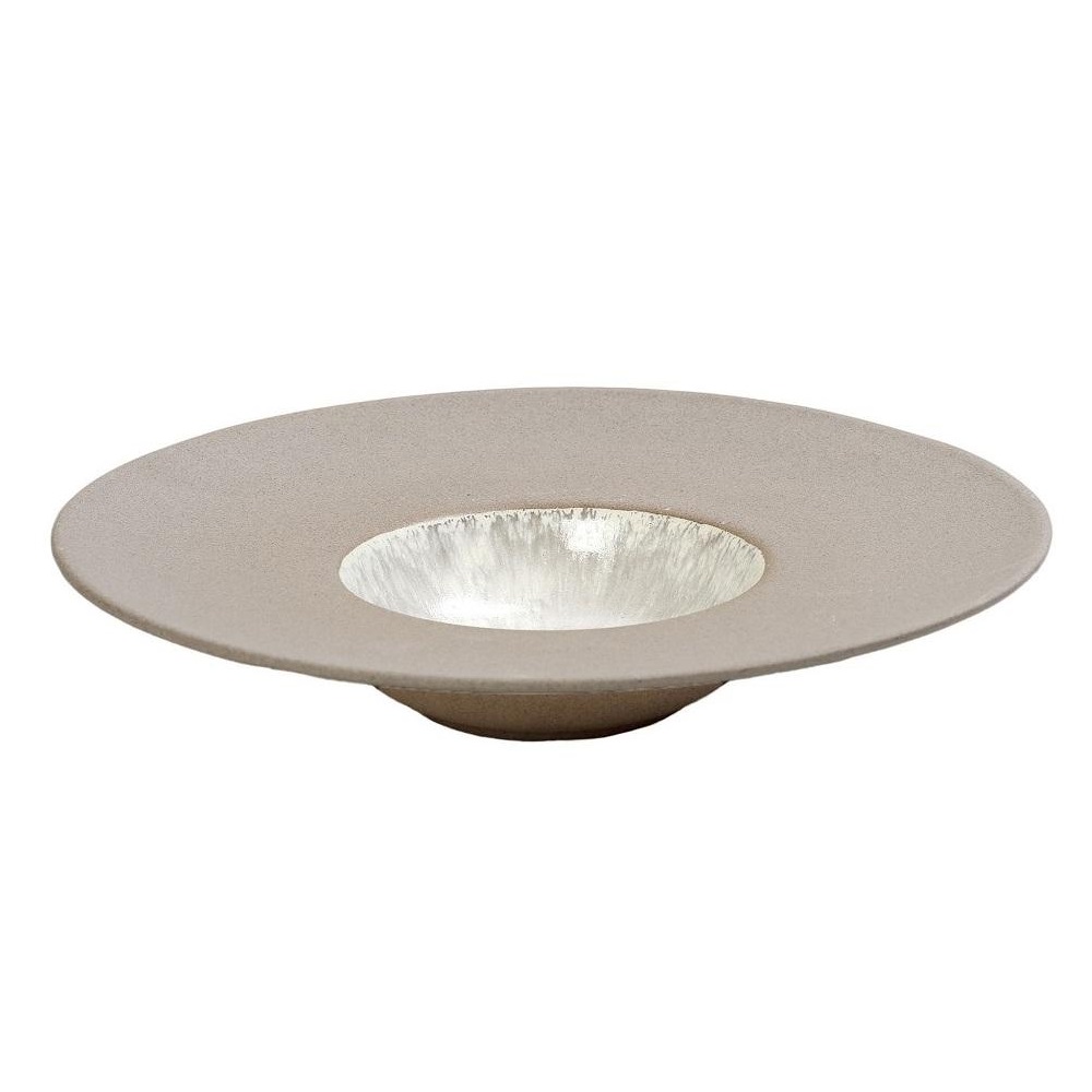 Πιάτο Stoneware Βαθύ Risotto Φ27xH5,8cm Μπεζ Spirit Espiel NIC705 - 