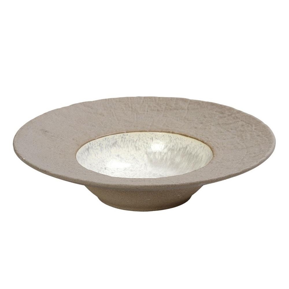 Πιάτο Stoneware Βαθύ Risotto Φ28xH6cm Μπεζ Spirit Espiel NIC708 - 