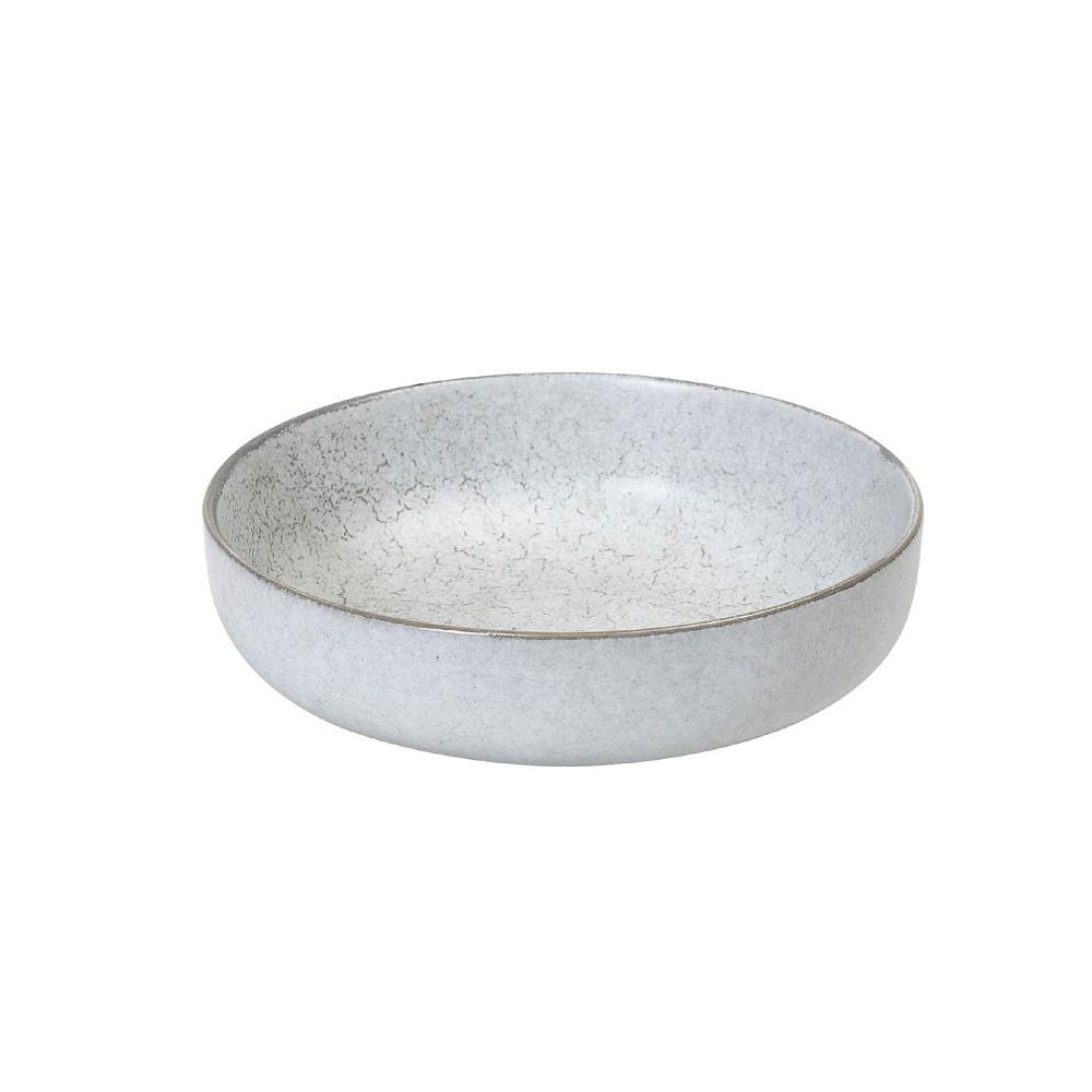 Πιάτο Stoneware Βαθύ Step Φ17,5xH4,5cm Off White Etna Espiel FRL204 - 